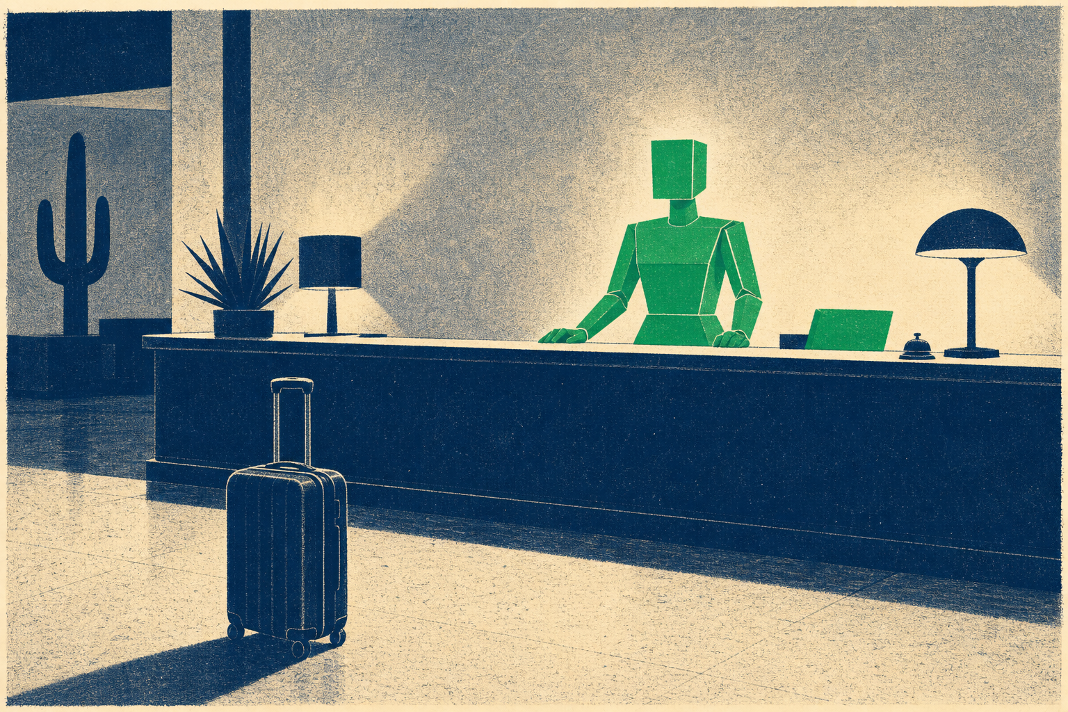 3,400 Hotel Bookings, No Human at the Desk